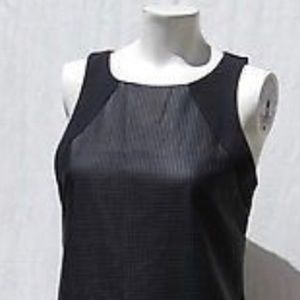 BR mixed media dress